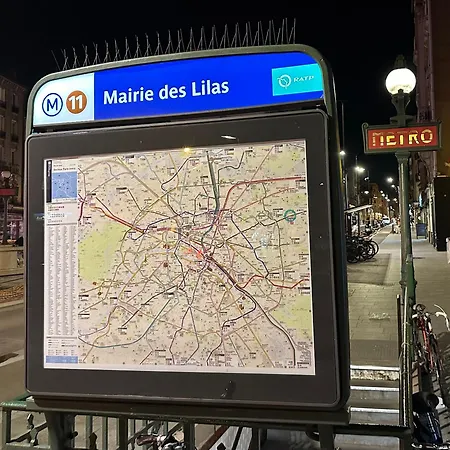Grand De 120 M2 A 5 Minutes Du Metro 7 Lits Апартаменты Ле-Лила